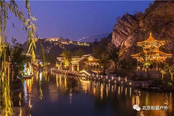古北水镇北方风情小镇,古北水镇春季美景