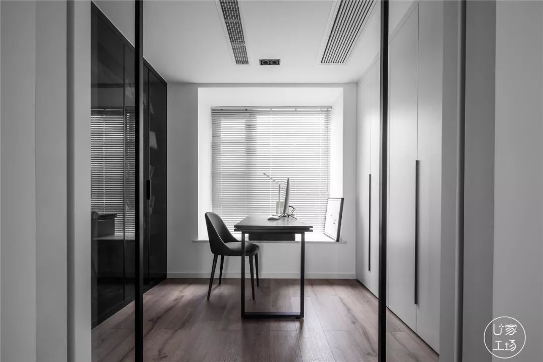 11平方米书房设计现代轻奢风格,100个绝美书房设计图片