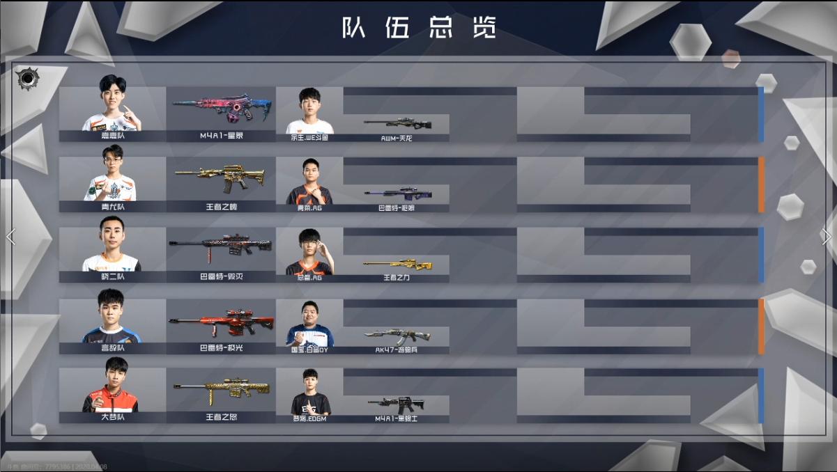 LOT丨十支队伍选人结束全新阵容即将开赛