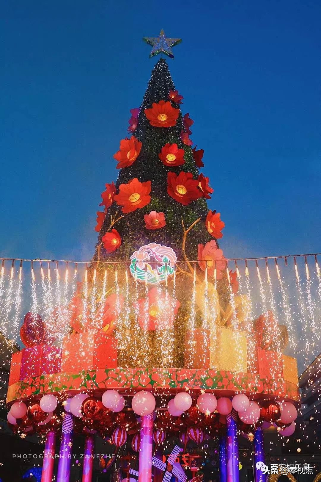 西安圣诞好看又好吃的餐厅,西安圣诞美陈