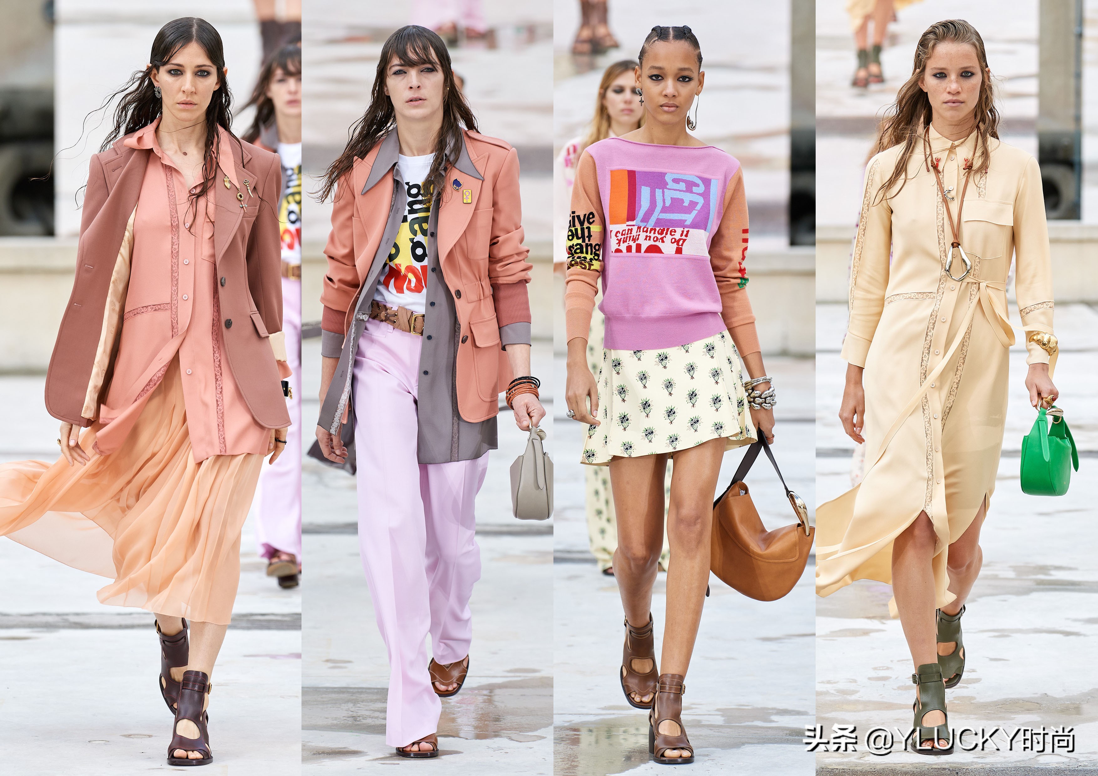春夏流行色系秀场造型,2022年春夏时尚色彩
