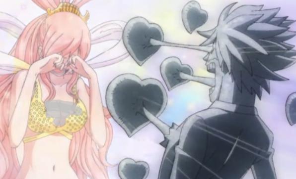 海贼王布鲁克初见娜美罗宾,娜美罗宾布鲁克变小