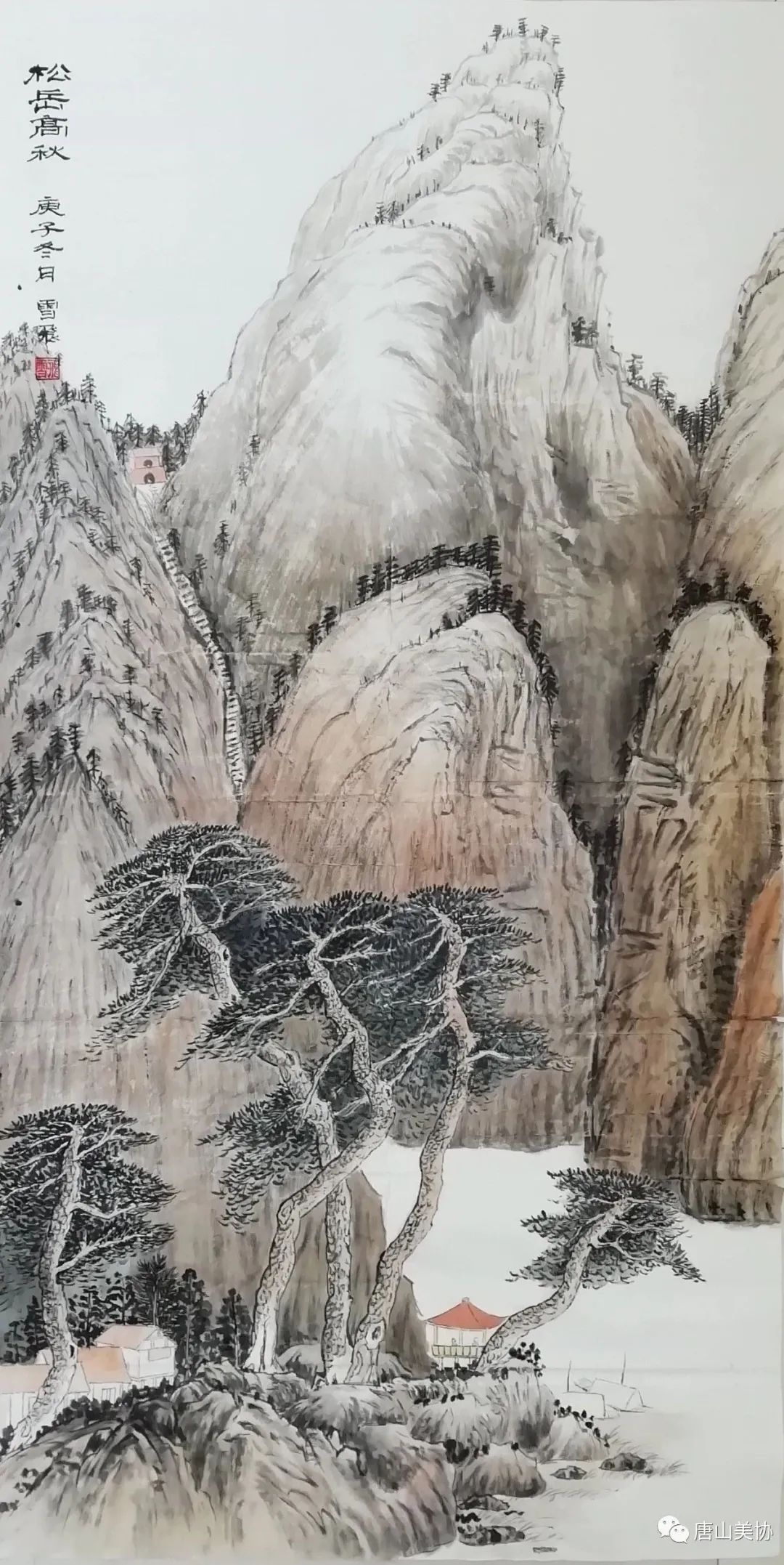 大美唐山展,展现唐山新时代绘画作品