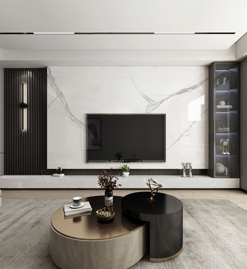 2022最火10种电视墙设计,简单耐看的电视墙设计