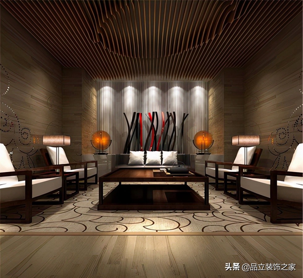 中式餐饮会所装修效果图,会所中式装修设计