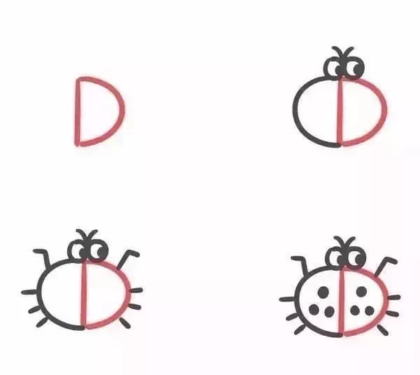 简笔画动漫人物零基础教学,幼儿简笔画入门零基础教程