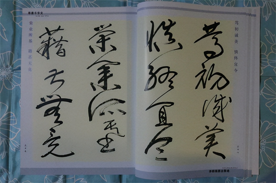 草书千字文真迹,书法千字文作品欣赏启功先生