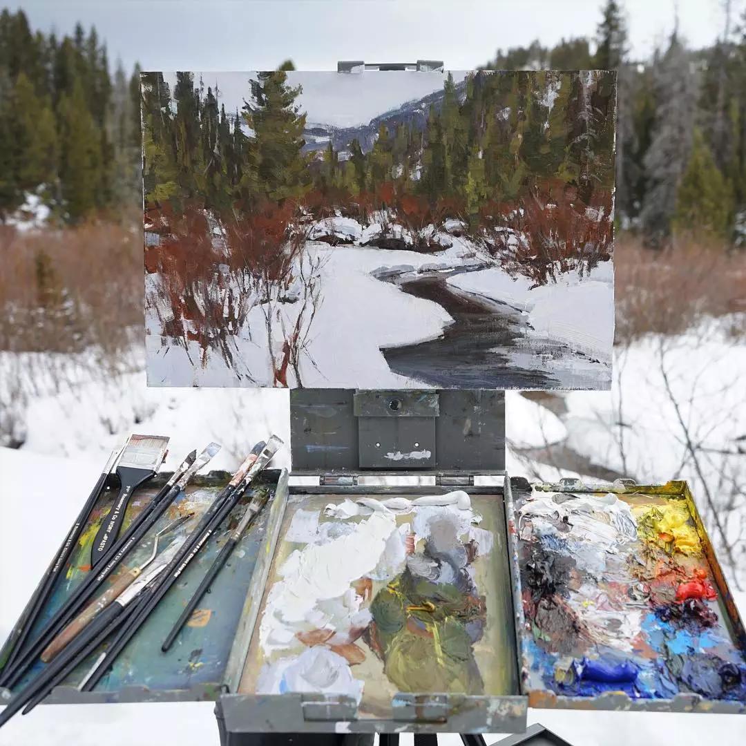 简单又好画的风景写生,最真实的写生画