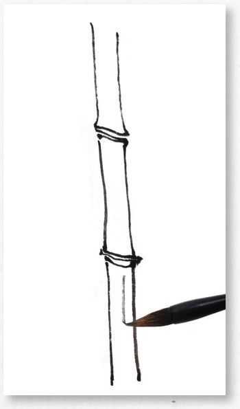 国画基础教程竹子的画法,竹子国画画法教程