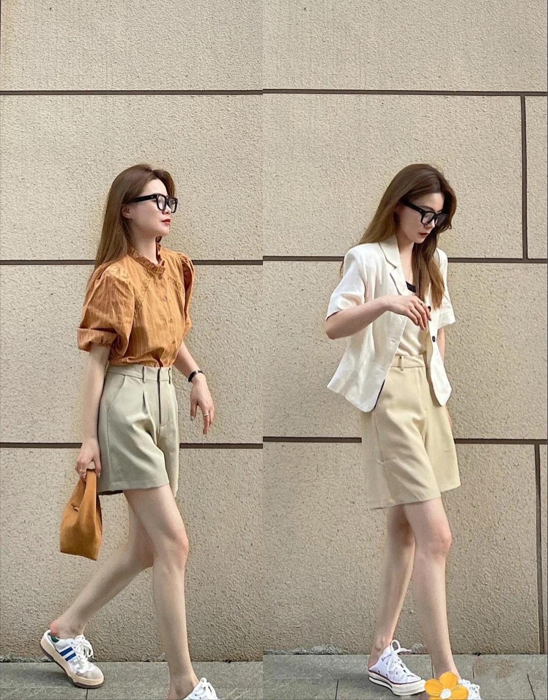 今年最火的4款短裤时髦又好看,爆款短裤显瘦洋气冬款