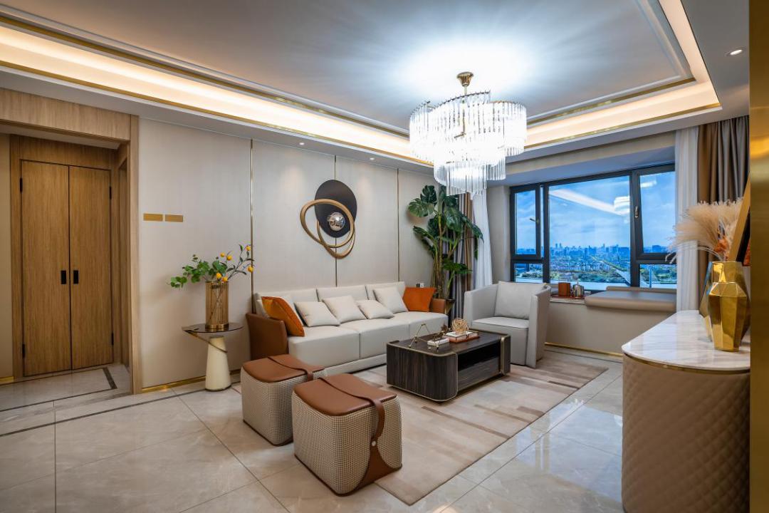 豪邦锦上洋房样板间,豪邦锦上样板间跃层