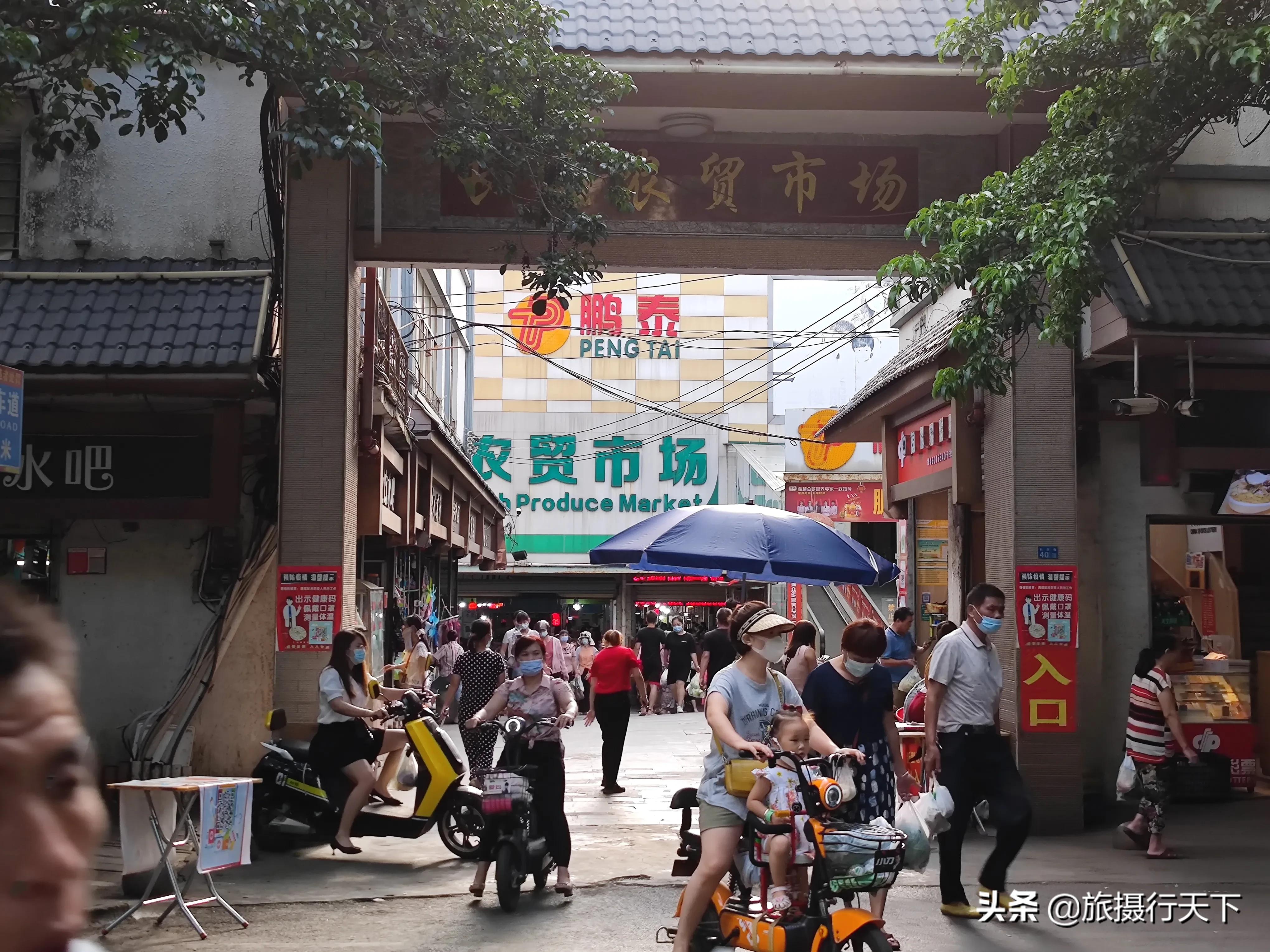 海口长流街景,海口长流镇商业街地址