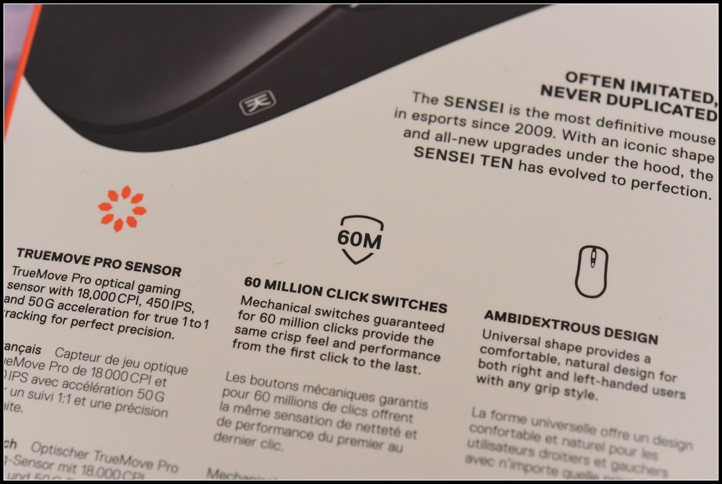 赛睿鼠标senseiten换微动,赛睿鼠标sensei10评测