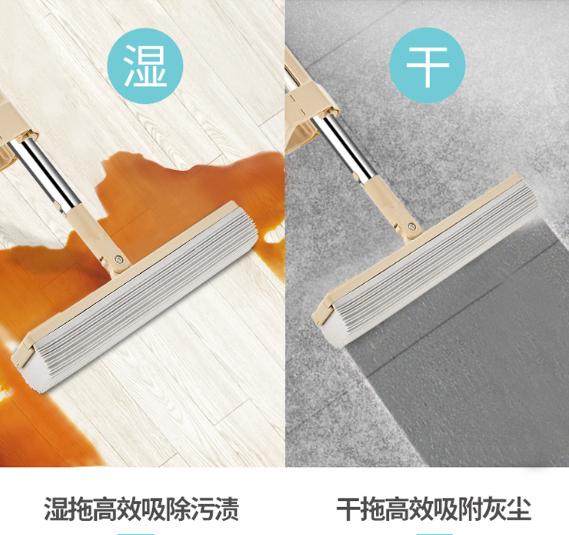 干湿两用拖把免手洗懒人拖地神器,免手洗拖把十大最新拖地神器