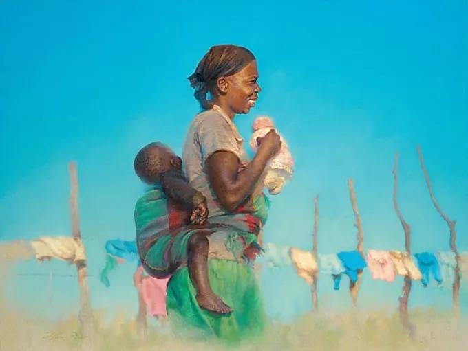 异域奇境、恍如隔世,迪兰·斯科特·皮尔斯的水彩画,真的超美