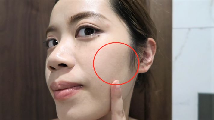 夏日控油持久不暗沉粉底液,dw粉底液1w0全脸试色