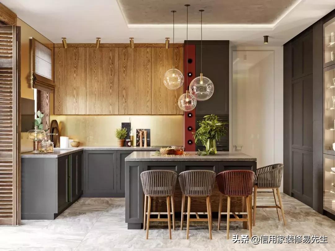 橱柜都有什么颜色好看的,橱柜白色台面配什么颜色的门好看