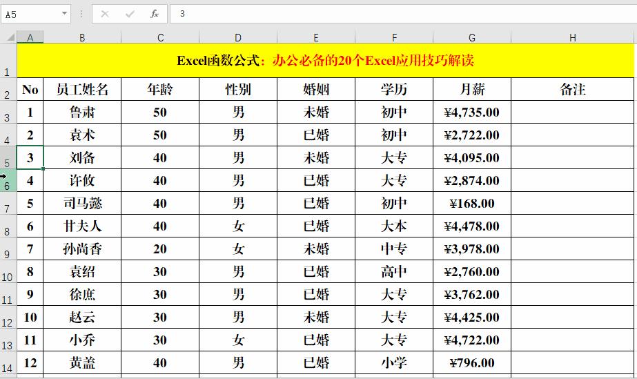 excel入门到实用办公技巧,excel新手办公必会的小技巧