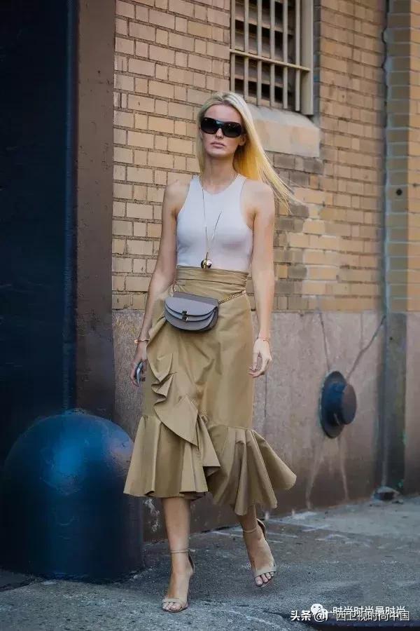 荷叶边显瘦又洋气,荷叶边的搭配技巧