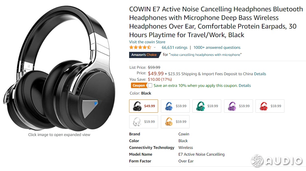 美国耳机无线蓝牙销量第一,亚马逊蓝牙耳机品牌销量排行榜