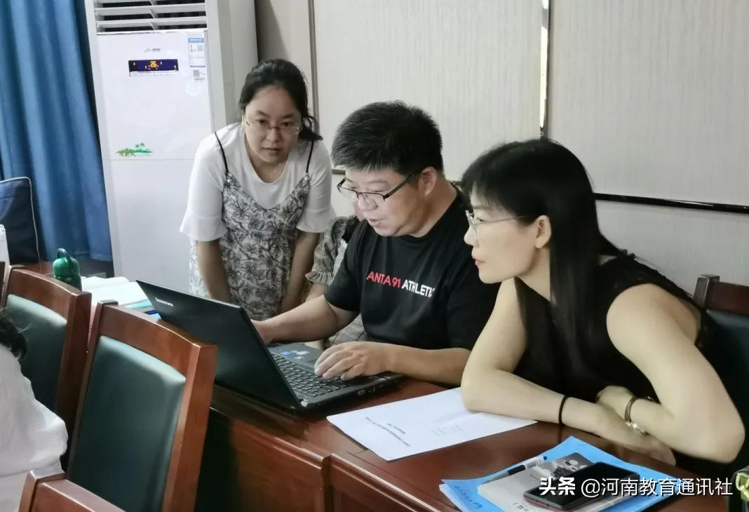 焦作市解放区教育局,中小学教师信息技术提升工程培训