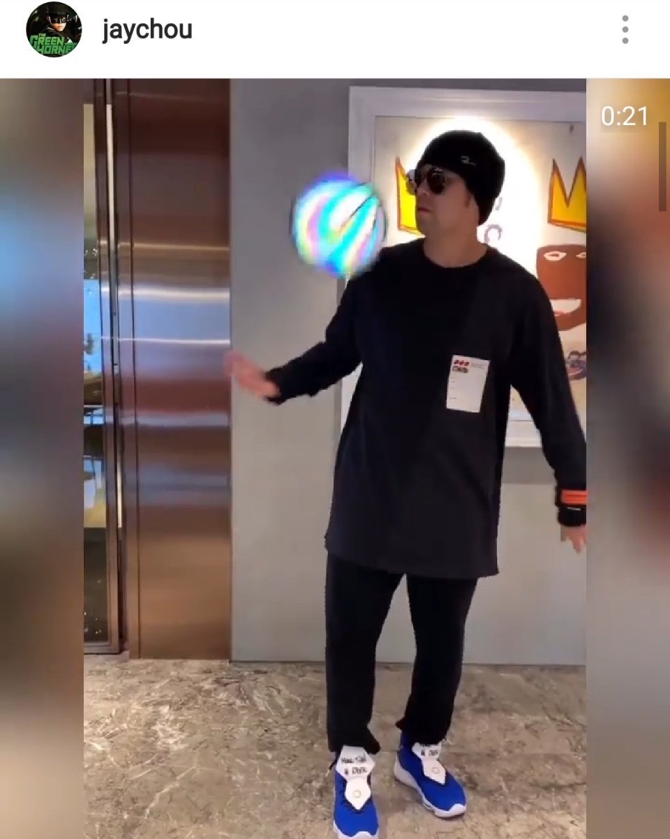 周杰伦萧敬腾花花,周杰伦萧敬腾篮球