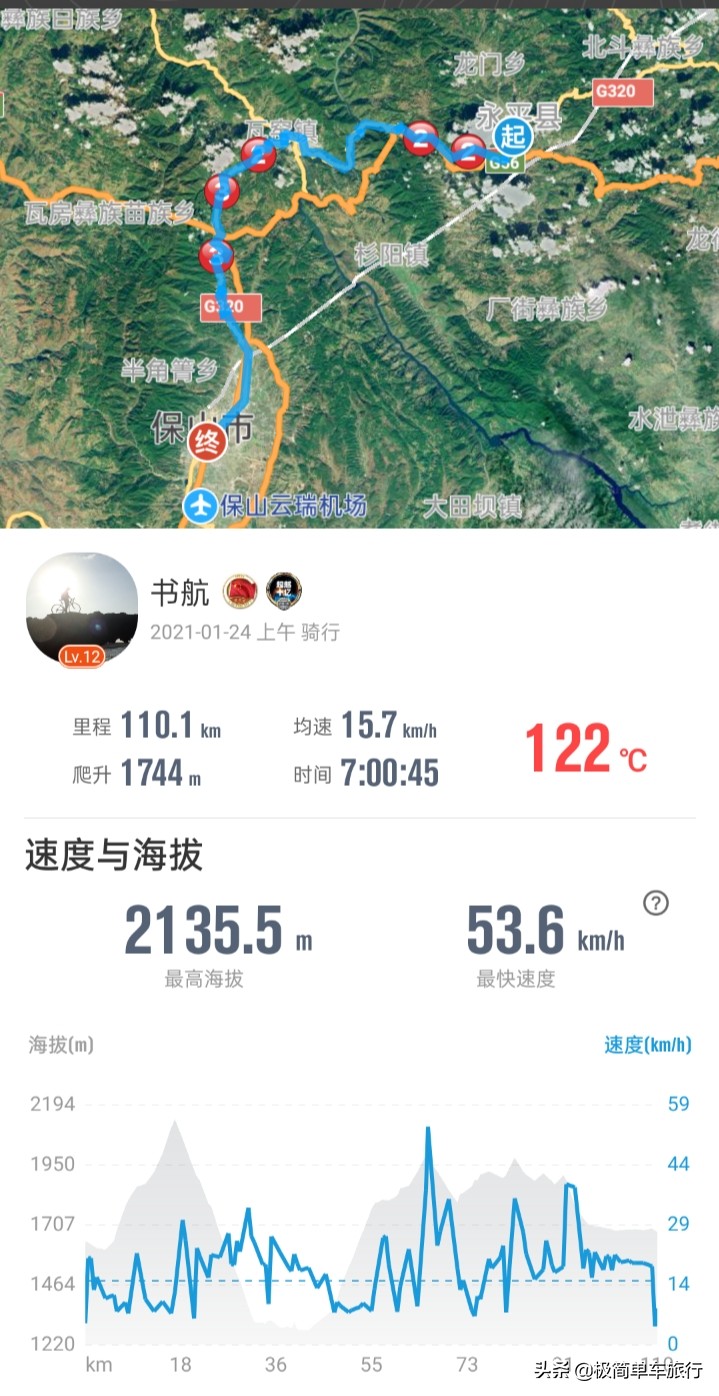 大理保山骑行视频,骑行云南320国道大理永平