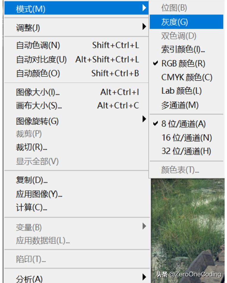 用photoshop把照片变成黑白,ps彩色照片怎么能变成黑白照片