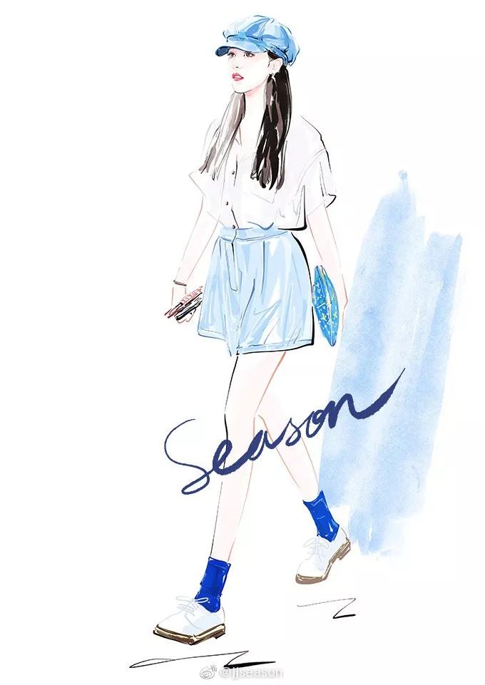 精美水墨插画,那些浪漫的水墨画插画