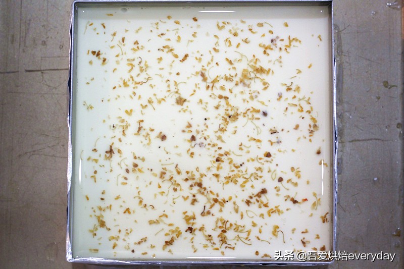 美哭的椰汁桂花糕,晶莹剔透,你还舍得吃吗?