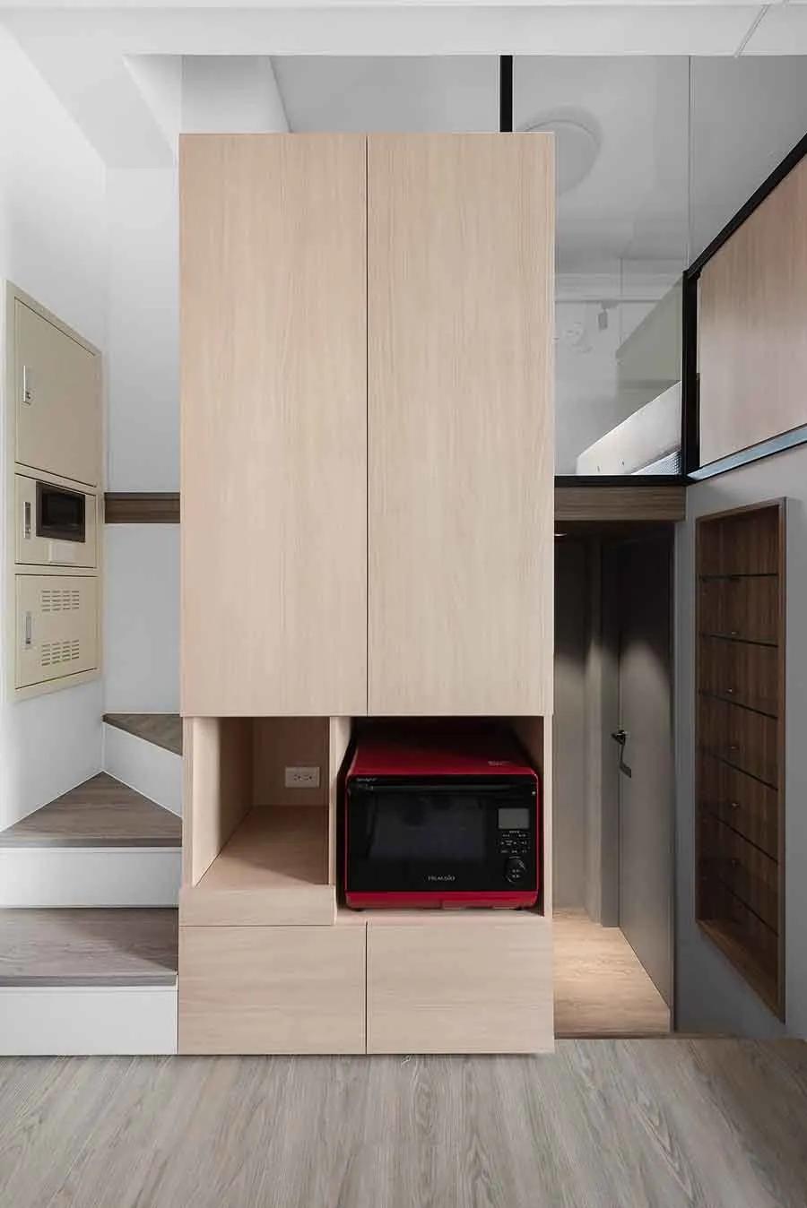 35平小户型一室改两室,23平米两层小户型改造