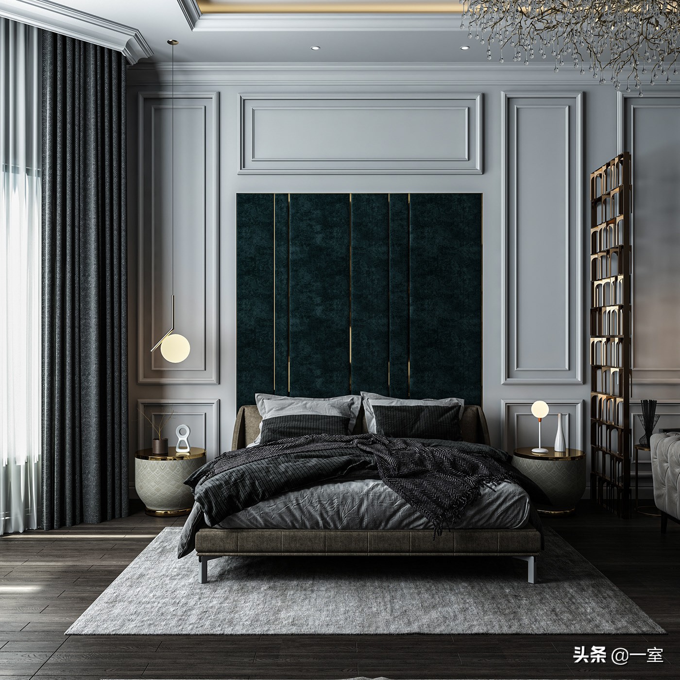 3.3米背景墙设计,客厅背景墙设计简约款