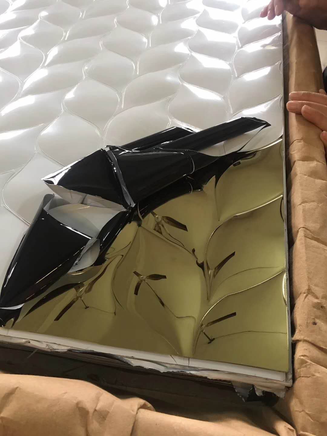 石家庄水波纹波浪板,水波纹波浪板装饰墙