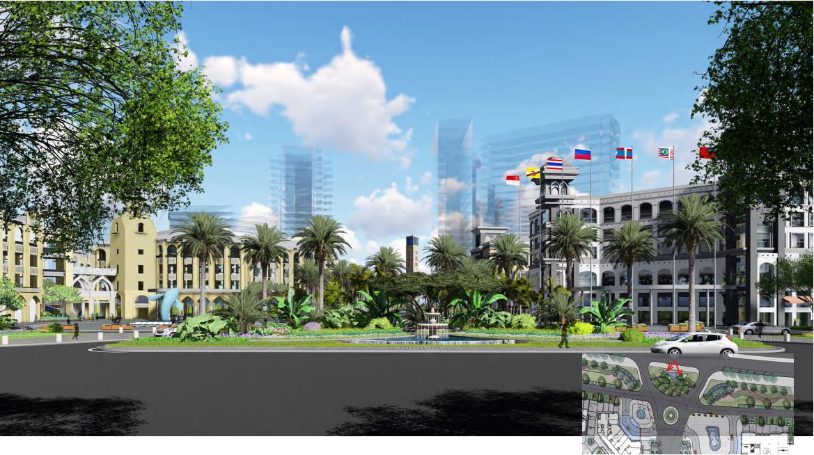 柬埔寨景观设计,柬埔寨西港沙滩设计