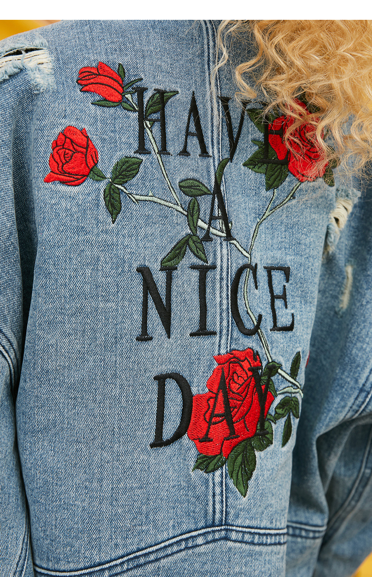 高端轻奢牛仔外套妖精的口袋,小众牛仔外套测评