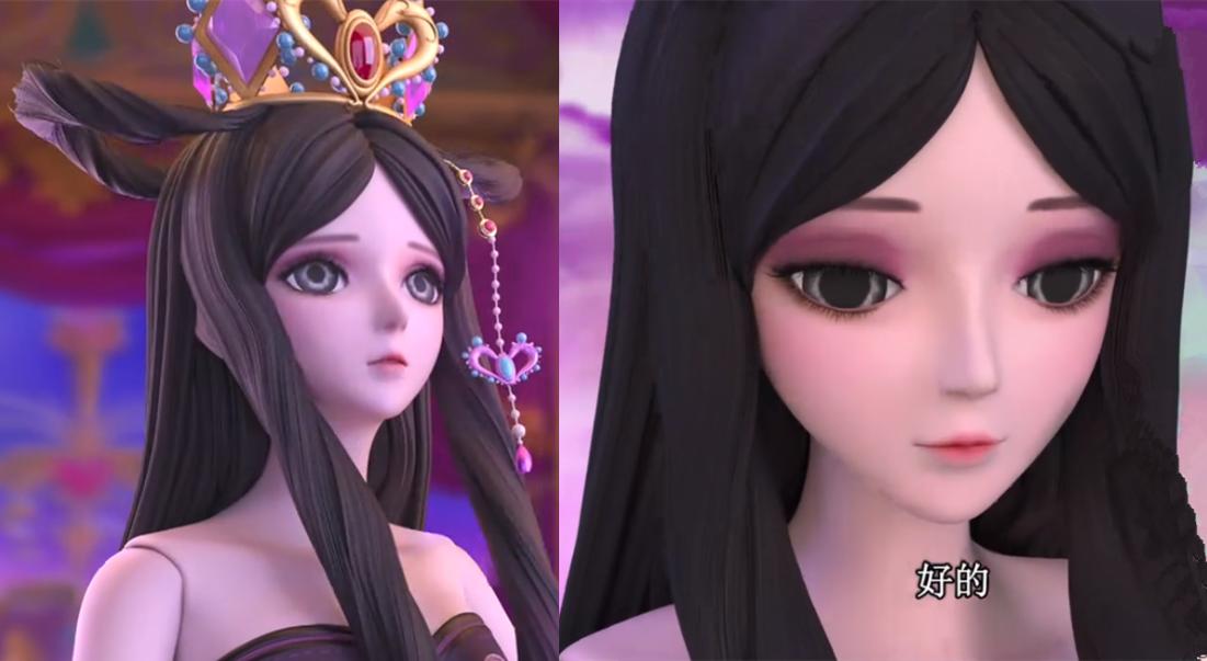 叶罗丽全部变成人的样子,叶罗丽茉莉思思发型