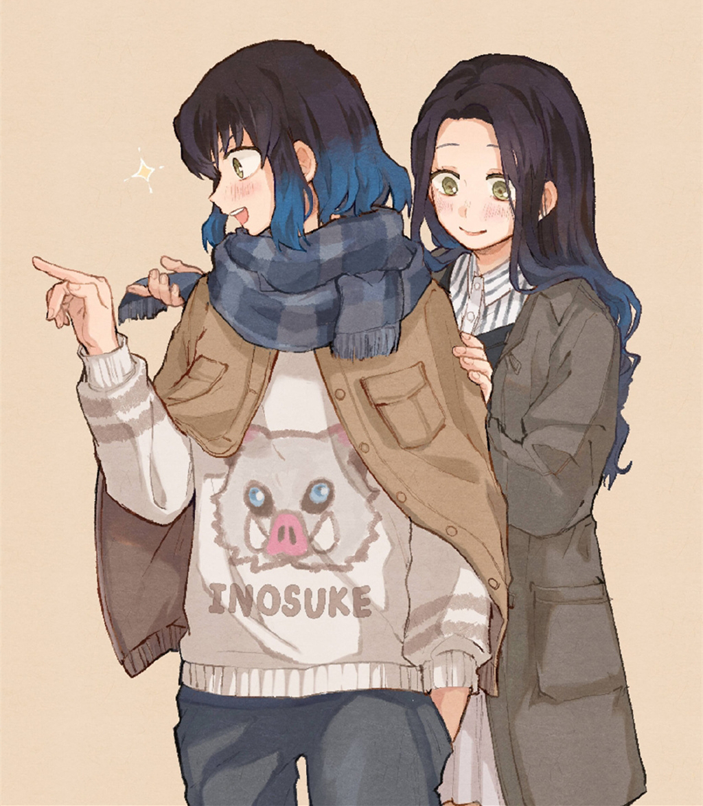 鬼灭之刃三大情侣组,鬼灭之刃兄妹两人的默契