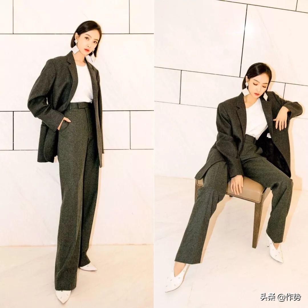 这位大胡子大哥，竟然偷了宋茜和杨幂的衣服去走红毯？！