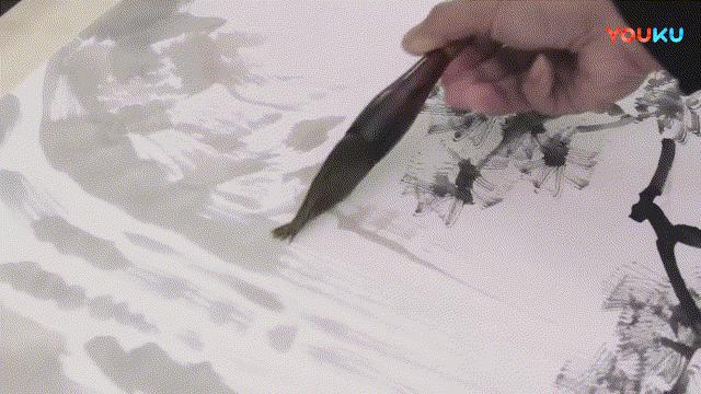 山水画教程视频讲解,工笔山水画上色步骤视频