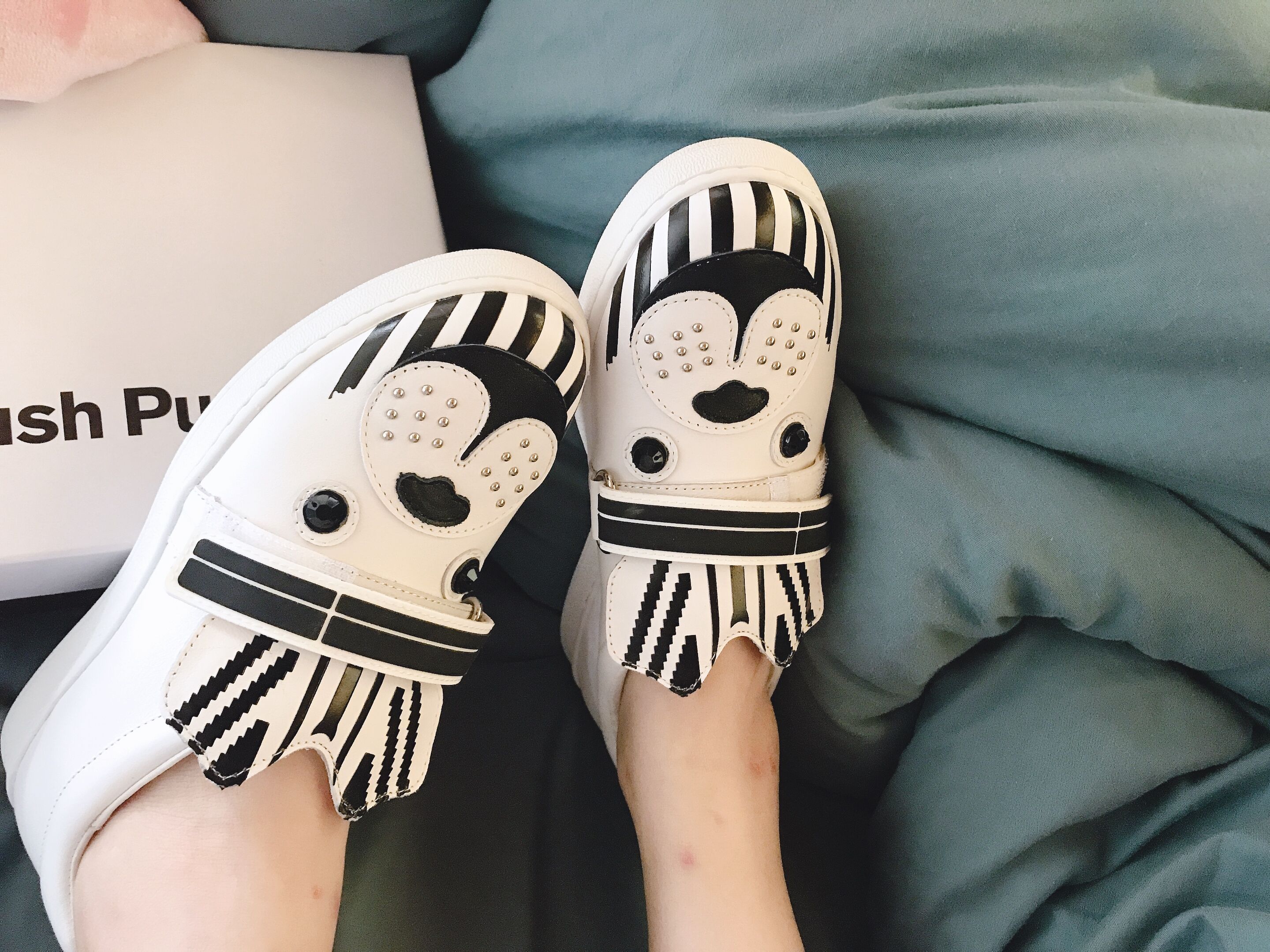 暇步士乐福翻毛皮女鞋,暇步士鞋子乐福鞋