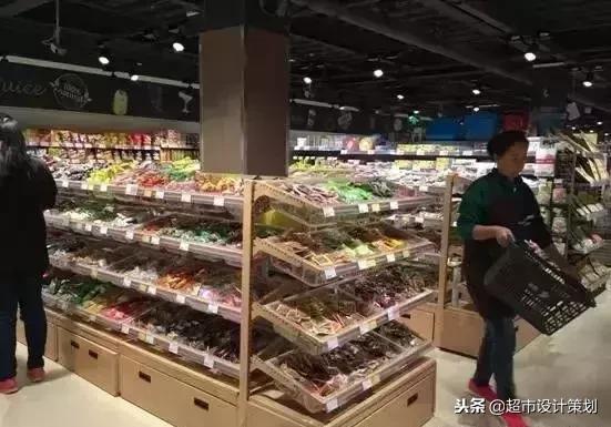 超市食品陈列摆放效果图,超市休闲食品创意陈列图片