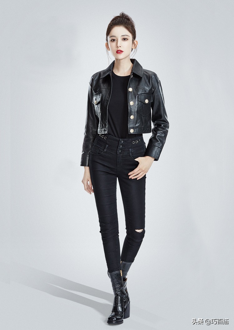 娜扎穿搭杂志图片,娜扎小ck同款