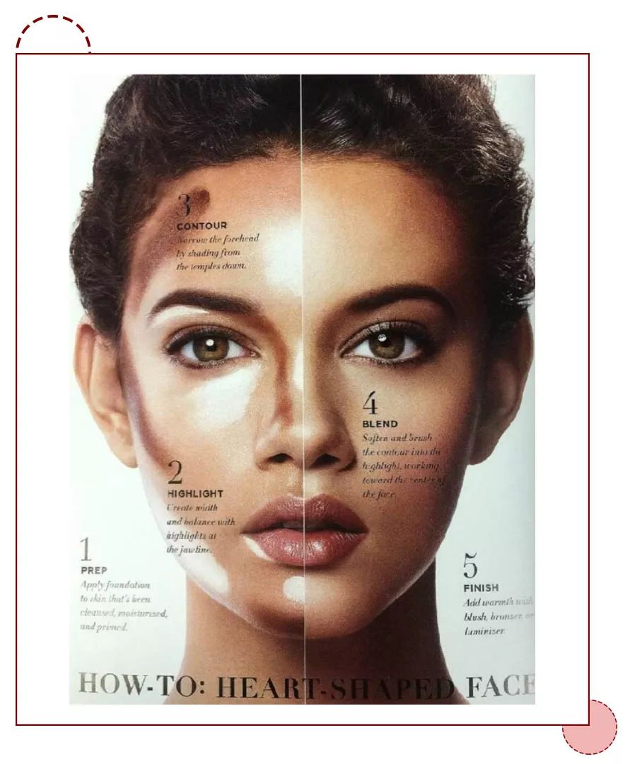 长脸菱形脸妆容与发型,长脸不同风格的妆容