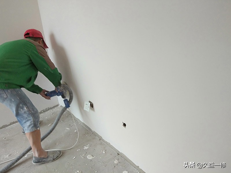 油漆墙面开裂怎么修补,天花板跟墙面之间油漆开裂