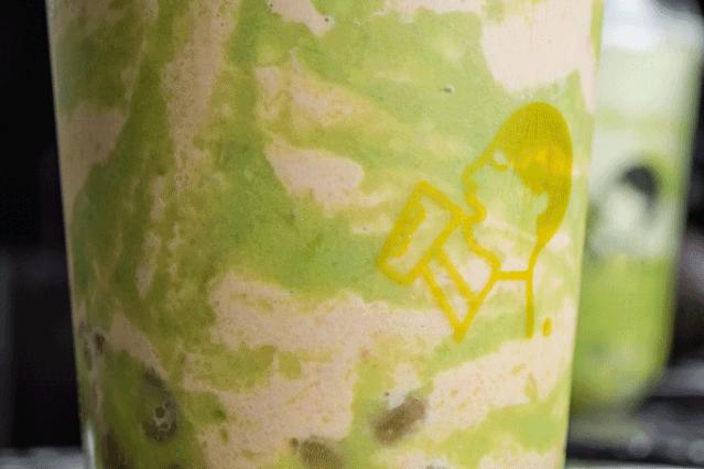 喜茶新出的一杯波波茶,喜茶阳光玫瑰冰沙