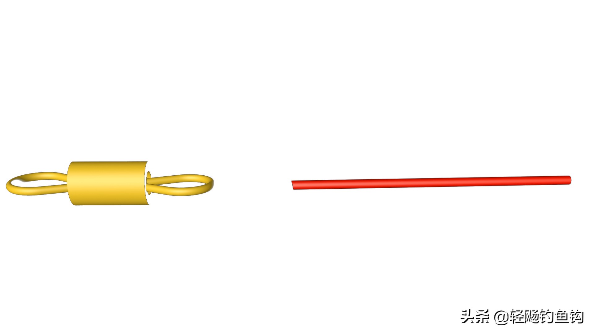 双钩子线绑8字环钓鱼后怎样收线,钓鱼子线怎么连接到8字环上