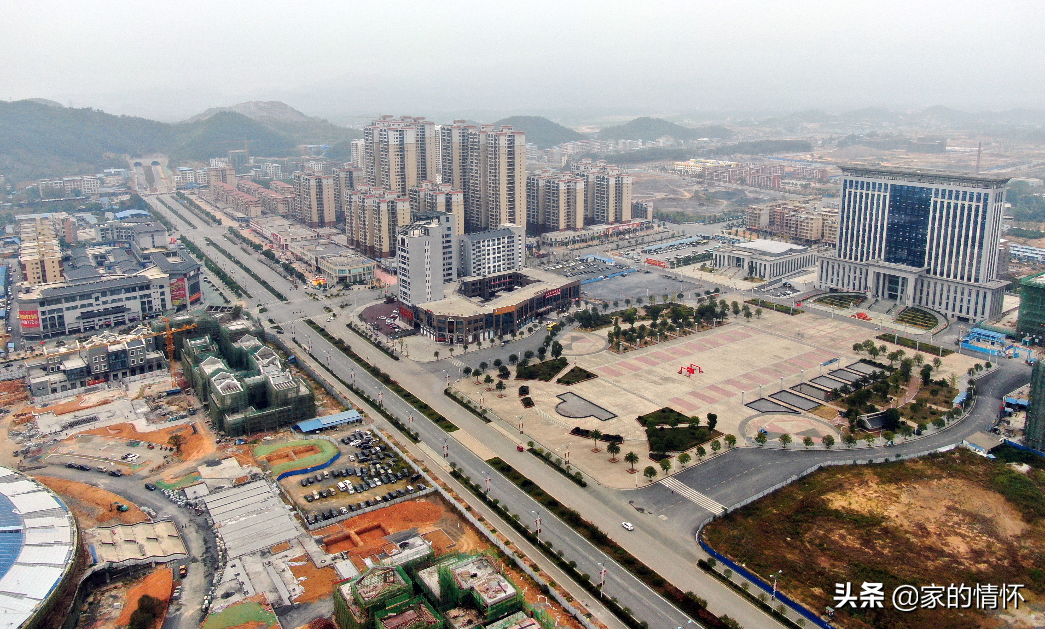 广西北大门风景图,广西桂林北片区全景视频