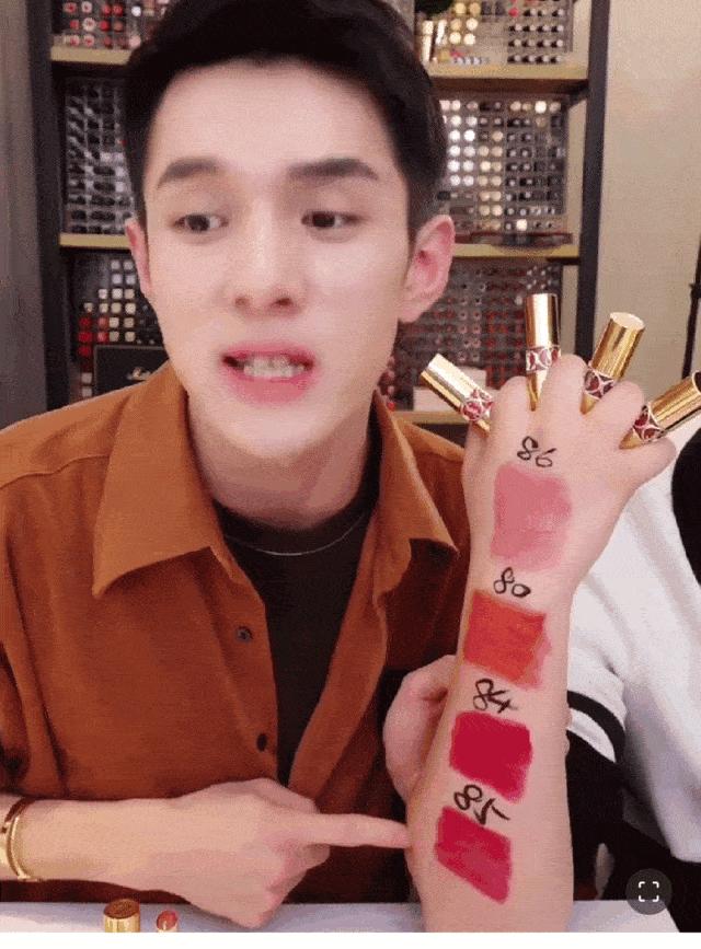 李佳琦推荐必买口红2019平价,tomford口红黑管16李佳琦试色