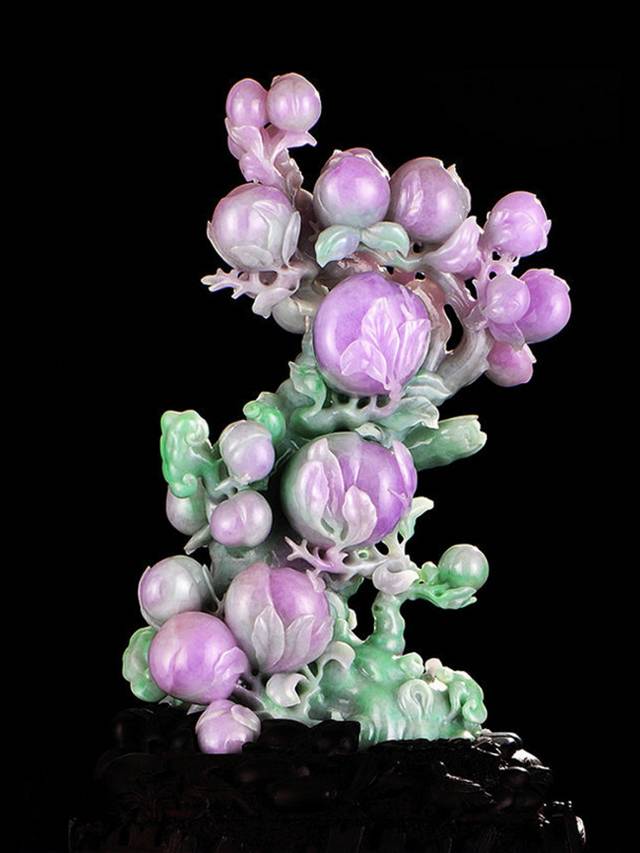 蓝底紫罗兰翡翠,粉紫罗兰和蓝紫色翡翠哪个更值钱