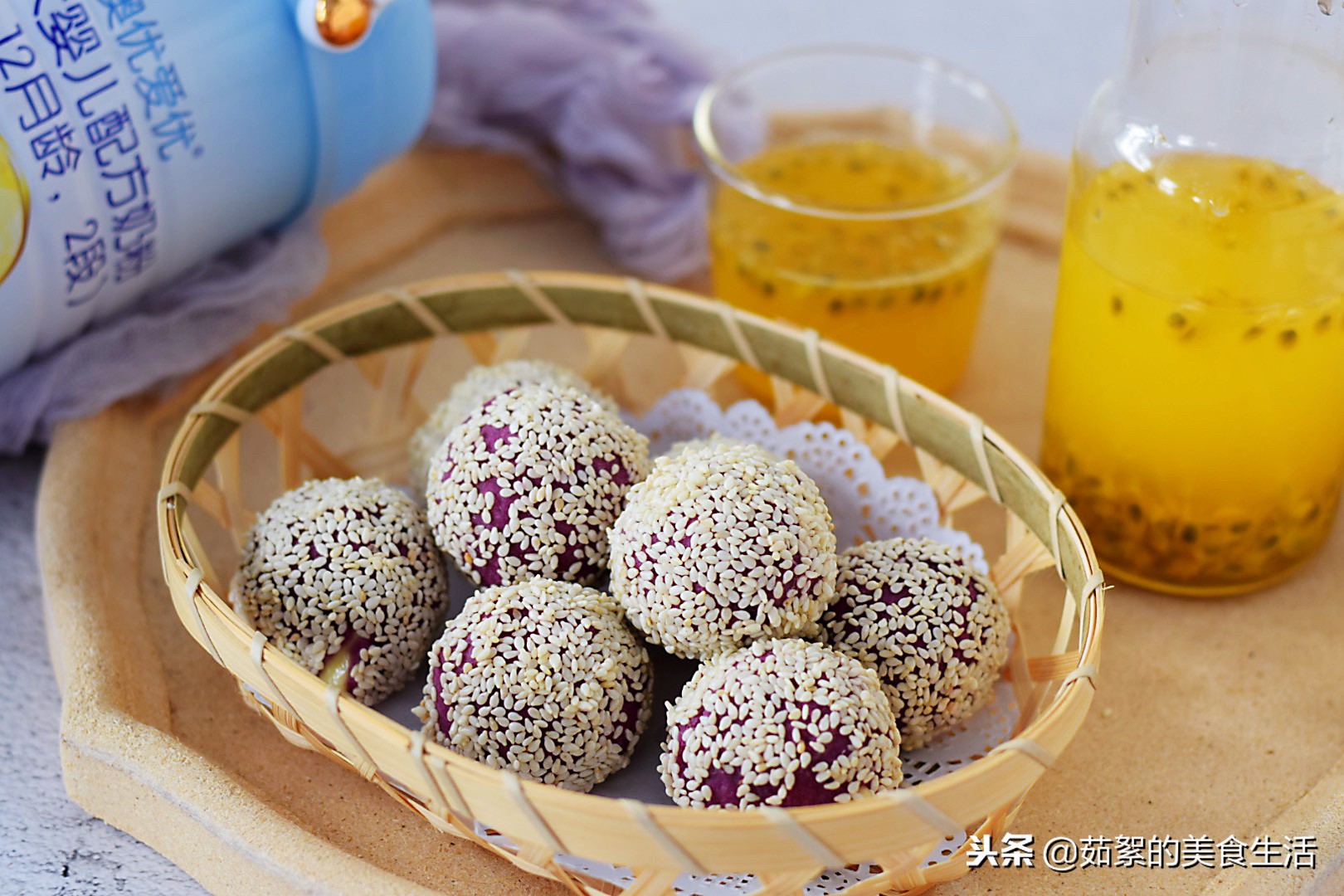 紫薯球低脂,紫薯球除了炸还能怎么做